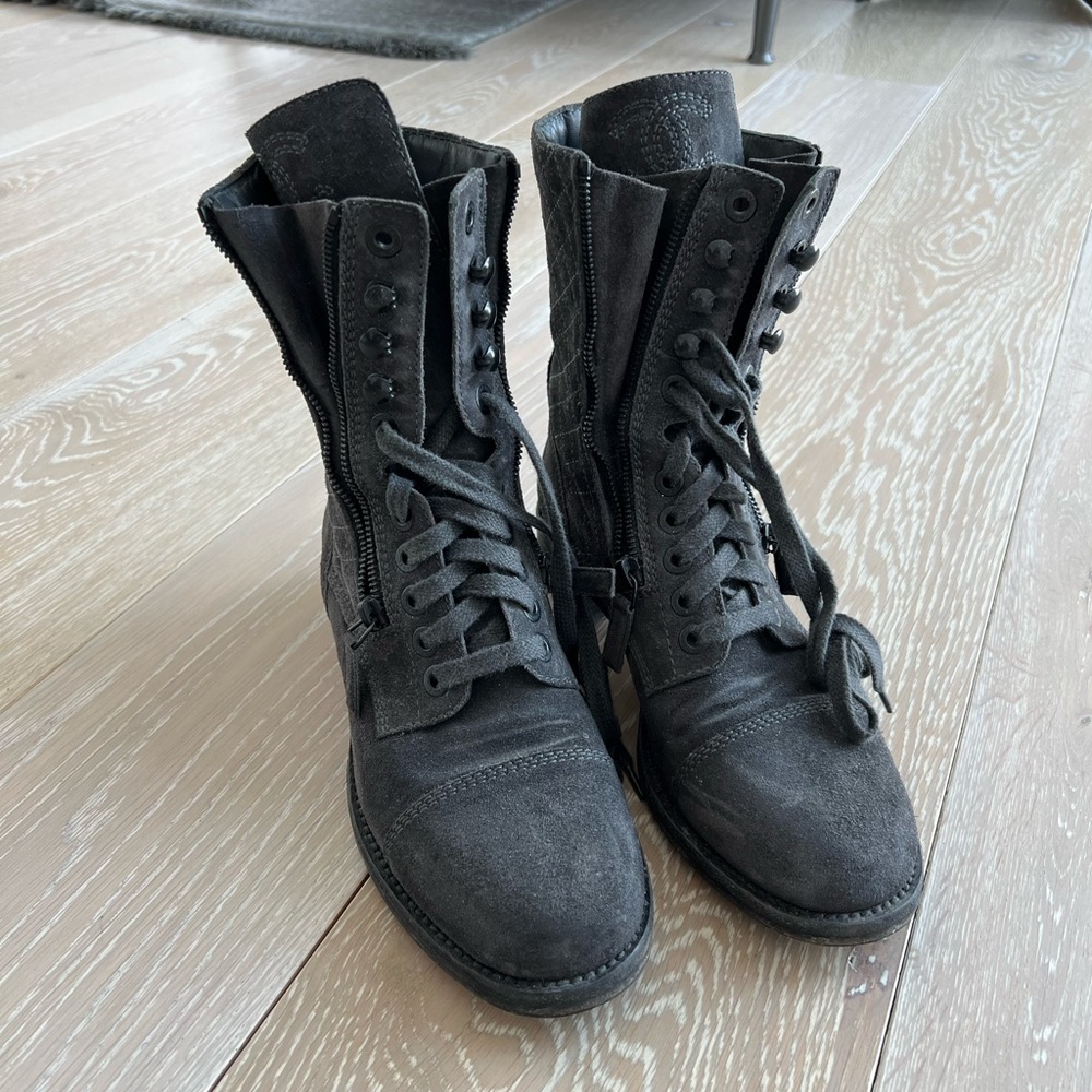 Chanel Combat Boots - Picture 8 of 12